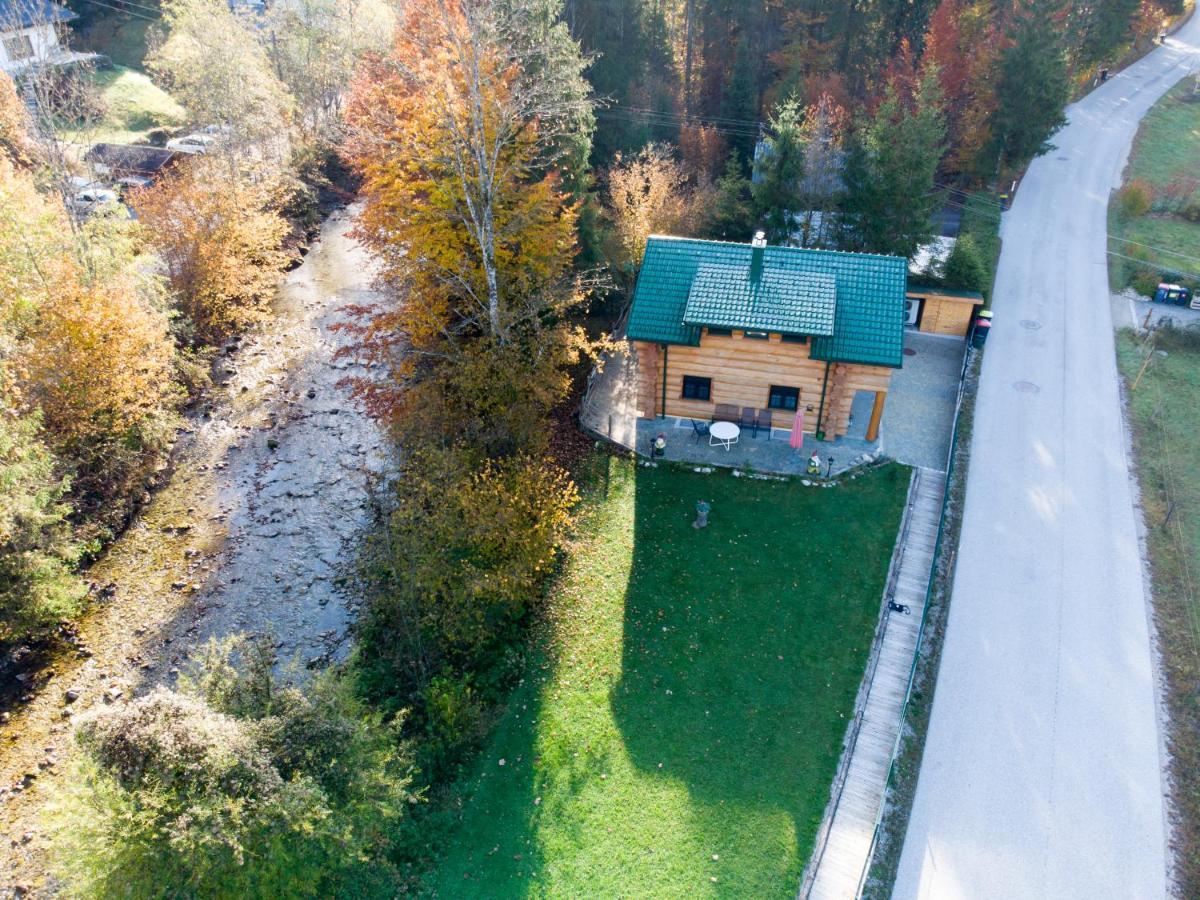 Ferienwohnungen Blockhaus - Zwergenhaeusl Grünau im Almtal Exteriér fotografie